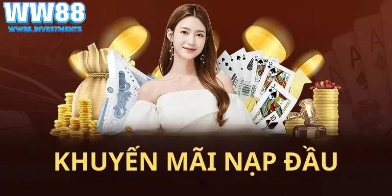 Khuyến mãi 100% nạp lần đầu đối với tân thủ 